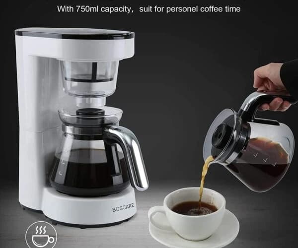 2-in-1 Manual & Electric American Coffee Maker