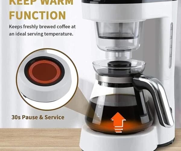 2-in-1 Manual & Electric American Coffee Maker