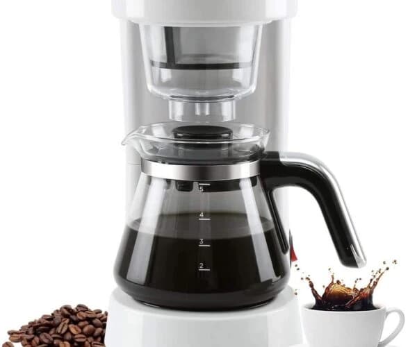 2-in-1 Manual & Electric American Coffee Maker