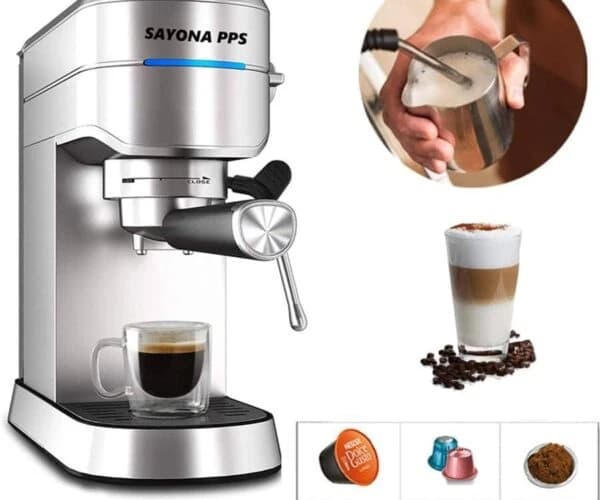 Sayona 5-in-1 Italian Espresso Machine