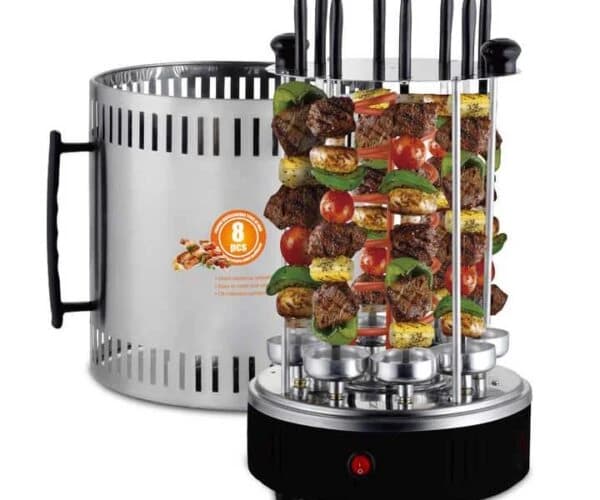 8-Skewer Electric Home Grill