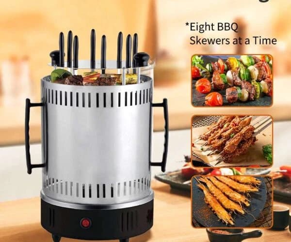 8-Skewer Electric Home Grill