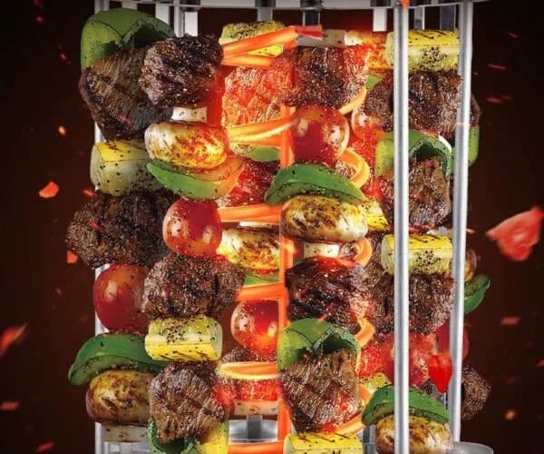 8-Skewer Electric Home Grill