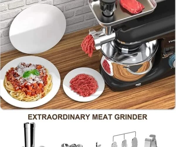 Authentic Sonashi 3-in-1 Stand Mixer, Meat Grinder & Blender, 8.5L, 1500W