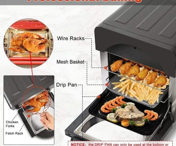 B National 12L Air Fryer Oven