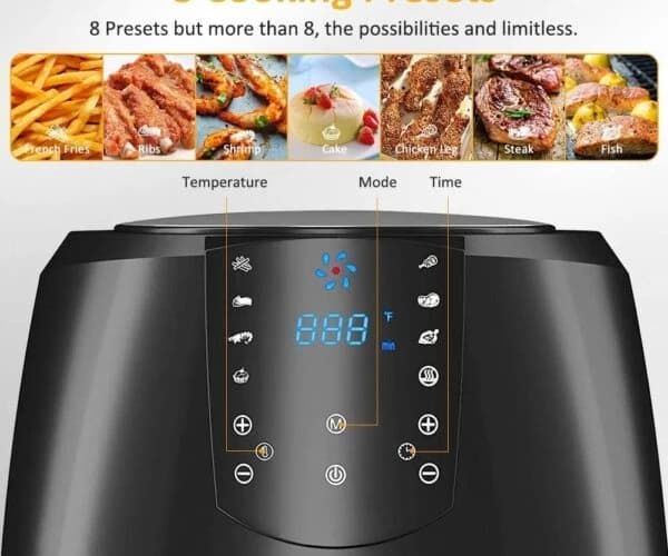 Electra Digital Air Fryer - 5.2L