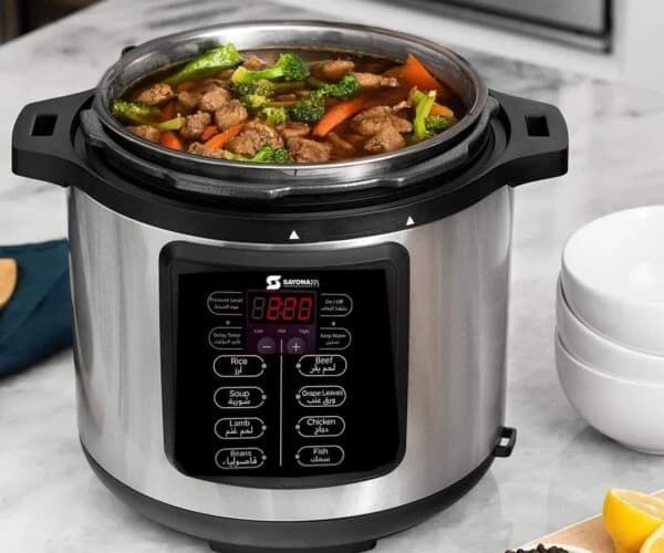 Sayona 6L Digital Electric Pressure Cooker