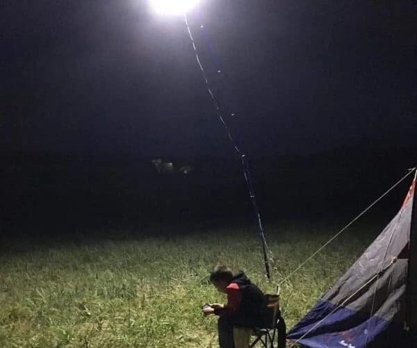 1000W Sanara Telescopic Pole Light for Camping & Trips