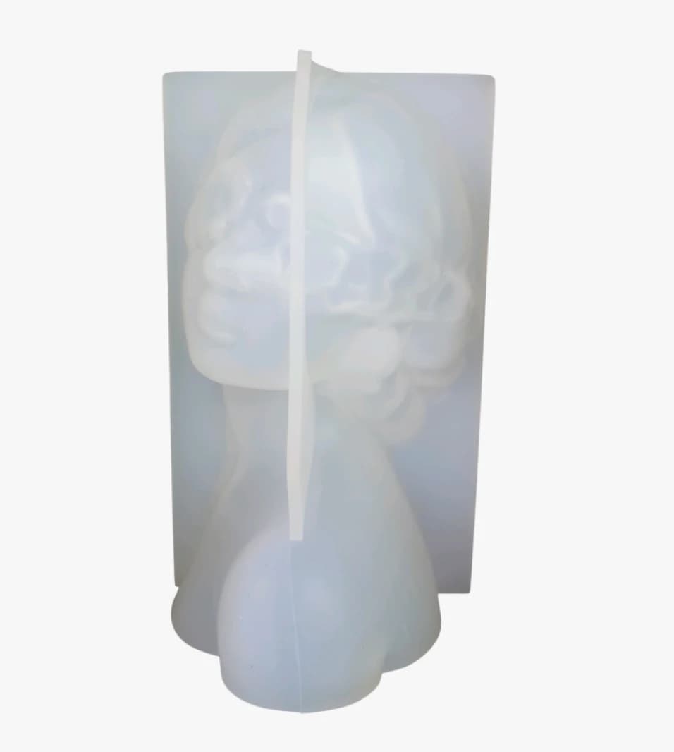 Baiyin Wave Boobs Silicone Mold for Candle Making Dual-Sided Bust Design for Attractive Home Decor