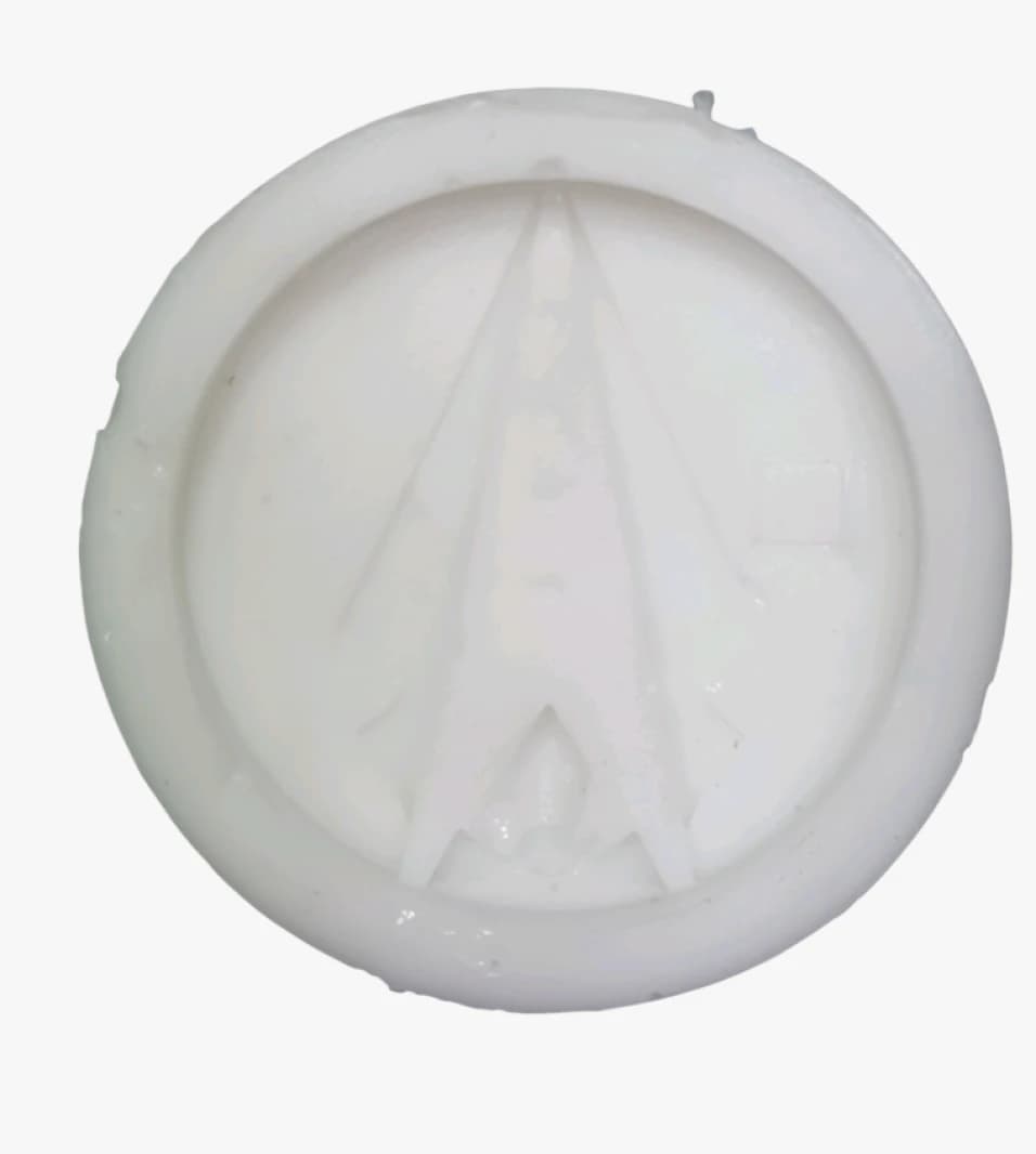White Silicone Mold for Chocolate and Cakes with Kite Logo Design for Candy Makers Audience