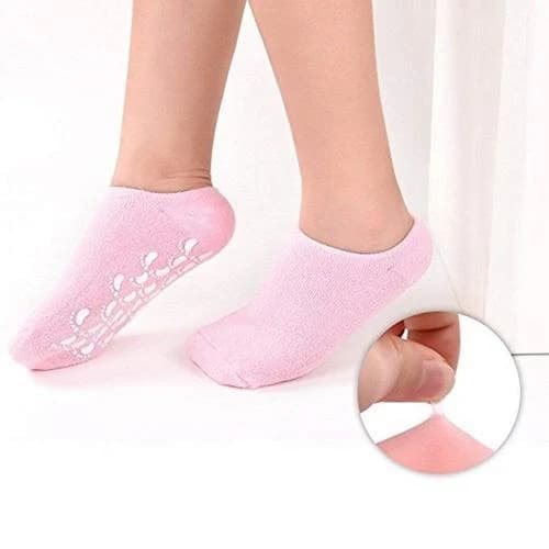 Fleece-Lined Silicone Socks