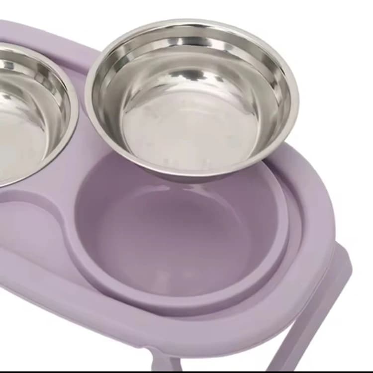 Raised Stainless Steel Bowl