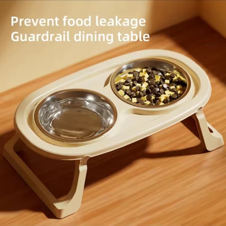 Raised Stainless Steel Bowl