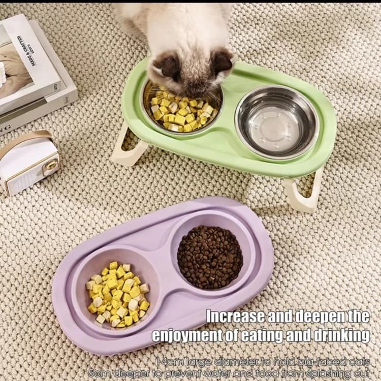 Raised Stainless Steel Bowl