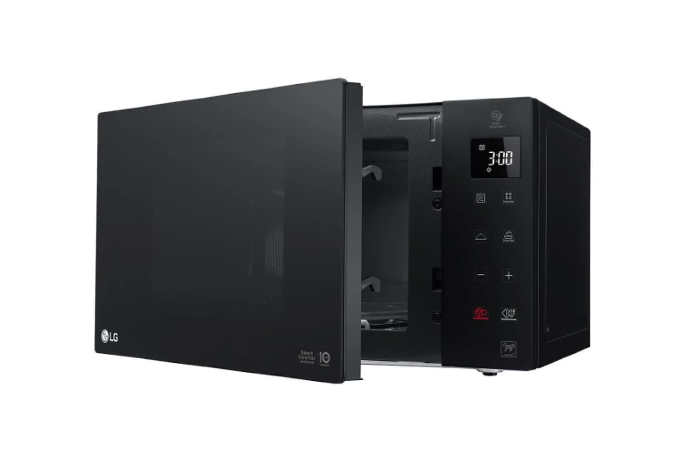 LG Microwave Oven 25L, Smart Inverter, Even Heating and Easy Clean, Black color