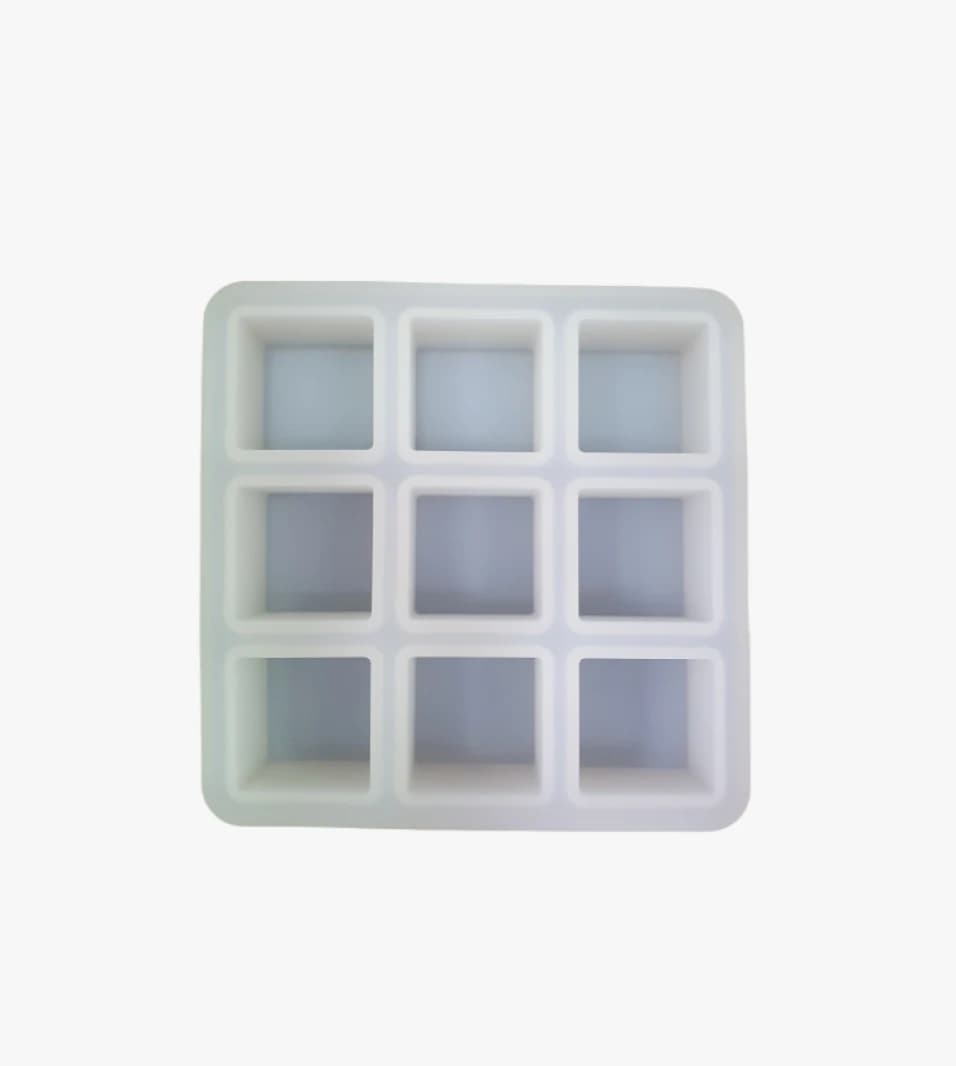 Large Silicone Mold for Ice Cube Glasses with Modern Design, Ideal for Everyday Use in Home and Kitchen