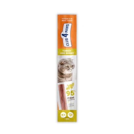 Club 4 Paws Premium Meat Sticks: Turkey & Rabbit