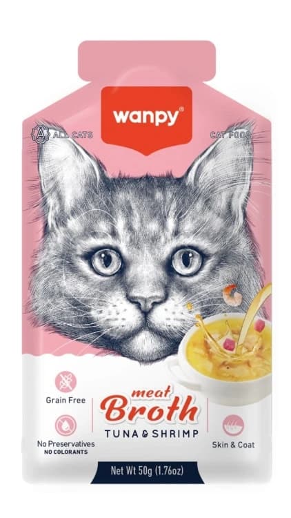Wanpy Broth - Tuna & Shrimp