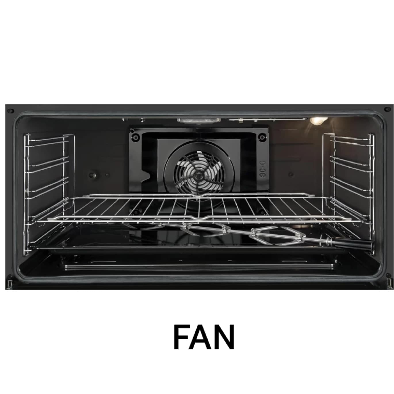 Elba 90 cm Steel Cooker CBX965FGLC