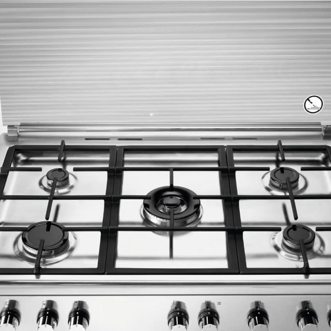 Elba 90 cm Steel Cooker CBX965FGLC