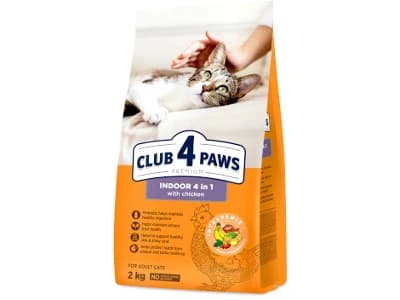 Club 4 Paws Premium for Adult Cats - Indoor 4 in 1