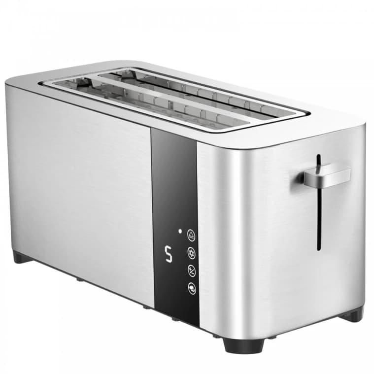 Sona Toaster 1400W 4 Slices Touch Control 3 LED Light Indicator Stainless Steel | ST-6015
