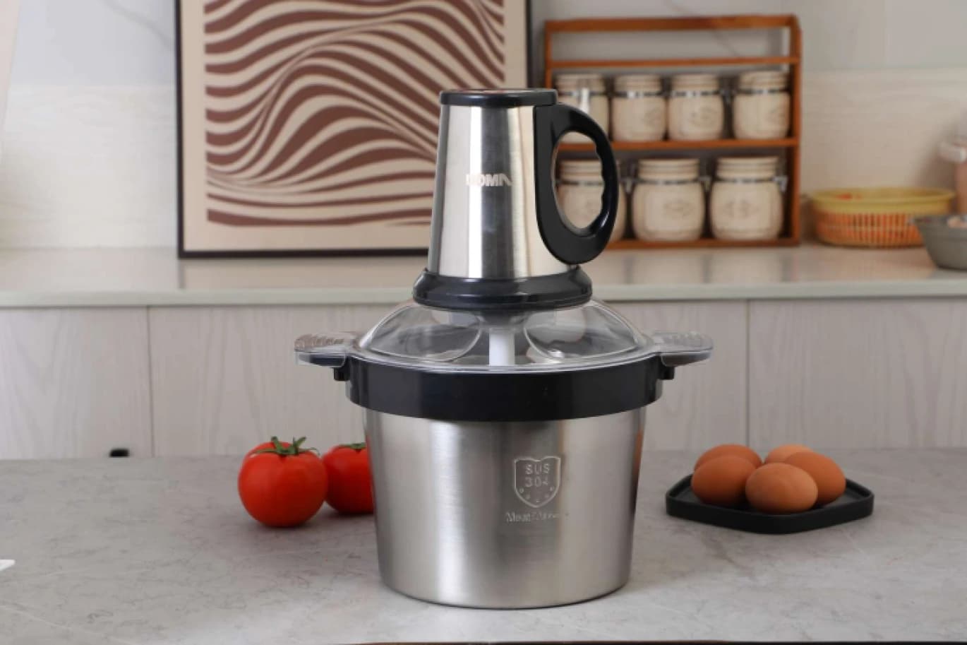 7L Stainless Steel Leafy Vegetable Chopper BM-7012