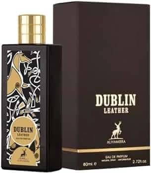 MAISON ALHAMBRA DUBLIN LEATHER UNISEX 80 ML EDP
