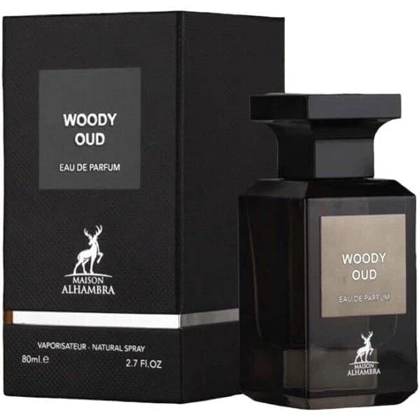 MAISON ALHAMBRA WOODY OUD UNISEX 80 ML EDP