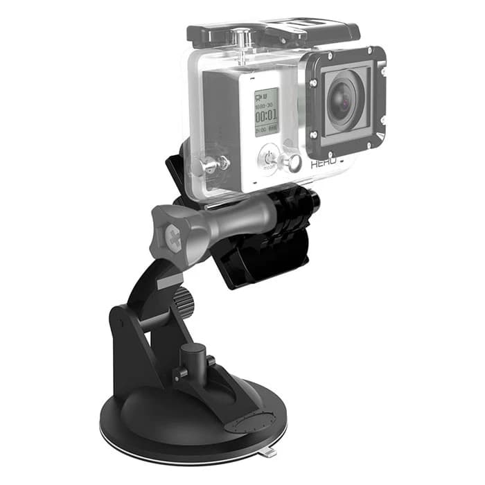 حامل كاميرا للسيارة بقاعدة شفط لكاميرات GoPro Action