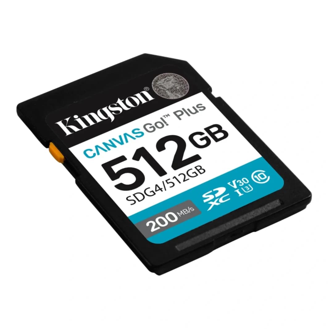 Kingston Canvas Go! Plus 512GB SD Memory Card