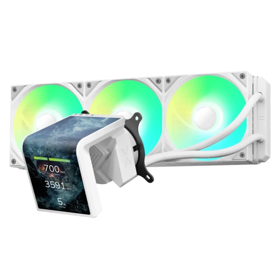 TRYX PANORAMA SE ARGB 360 White ARGB High-Performance AIO CPU Liquid Cooler