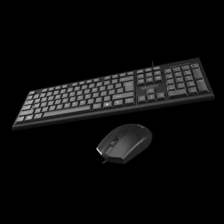 MEETION C100 USB Wired Keyboard and Mouse Combo