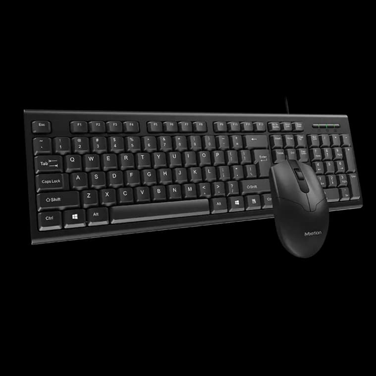 MEETION C100 USB Wired Keyboard and Mouse Combo