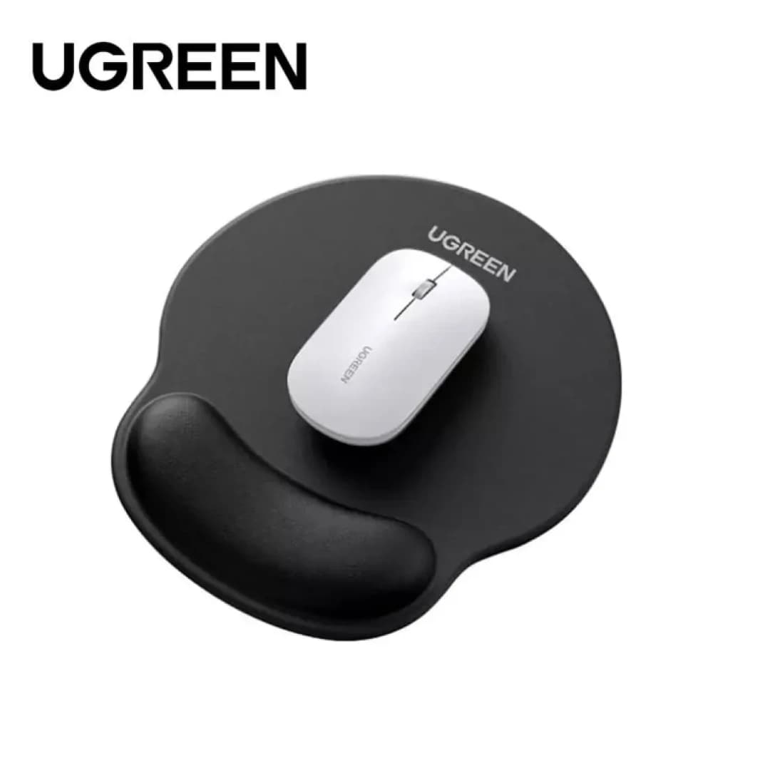 UGREEN 25245 Ergonomic Mouse Pad with Memory Foam Wrist Rest and Non-Slip Base