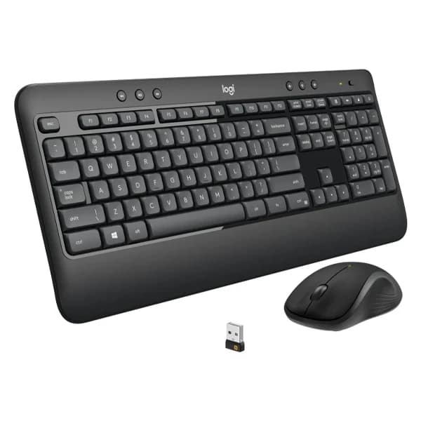 LOGITECH MK540 FULL-SIZE ADVANCED WIRELESS MEMBRANE KEYBOARD AND MOUSE COMBO