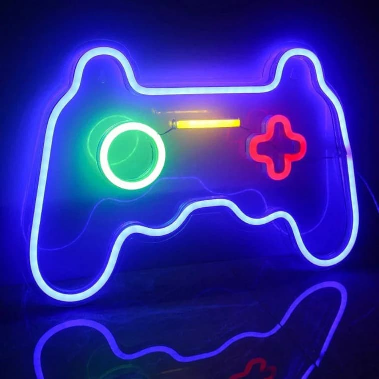 Game Neon Sign Wall Decor