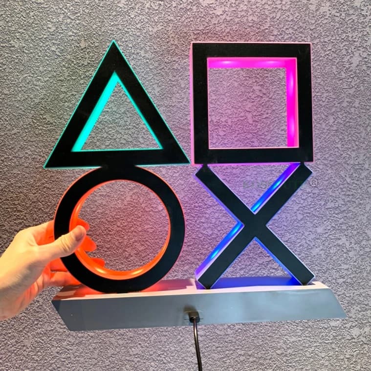 PlayStation Icons Light with Voice Control
