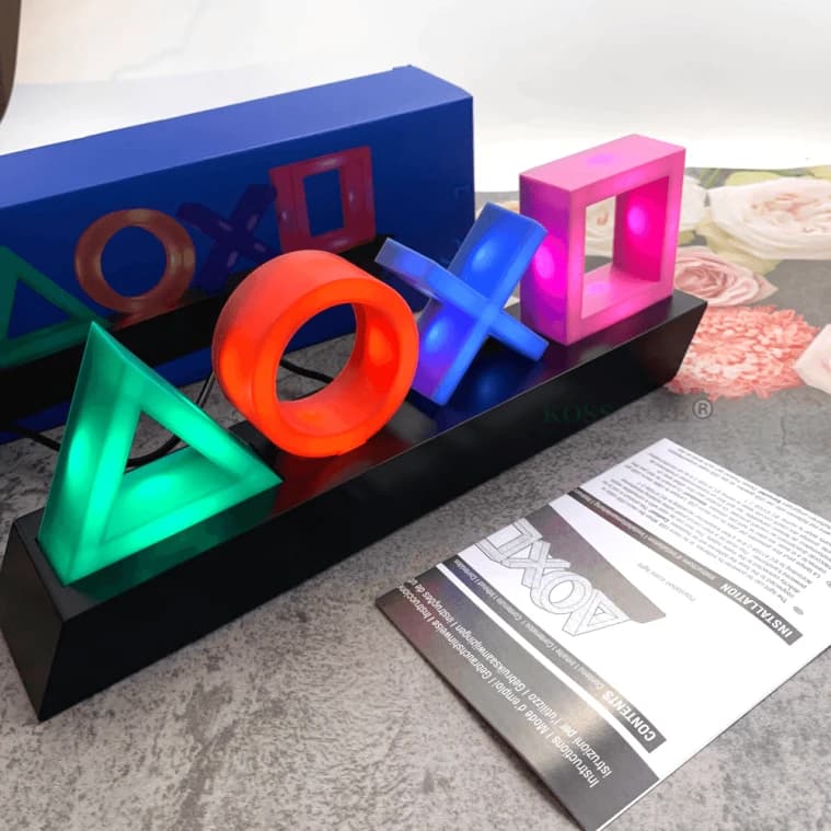 PlayStation Icons Light with Voice Control