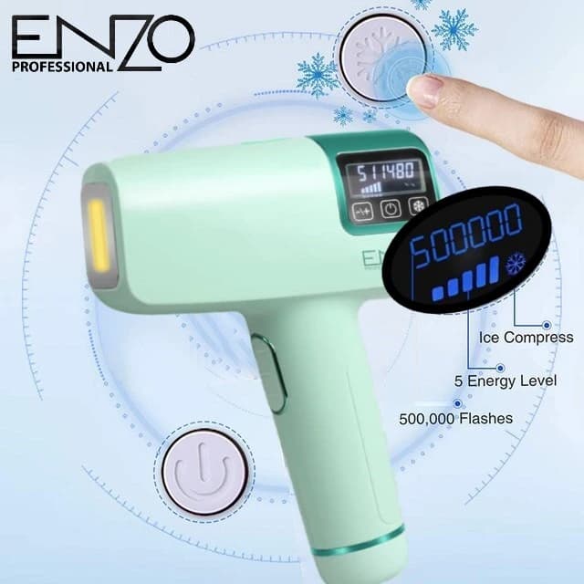 Enzo Icy Cool At-Home Laser Hair Removal Device