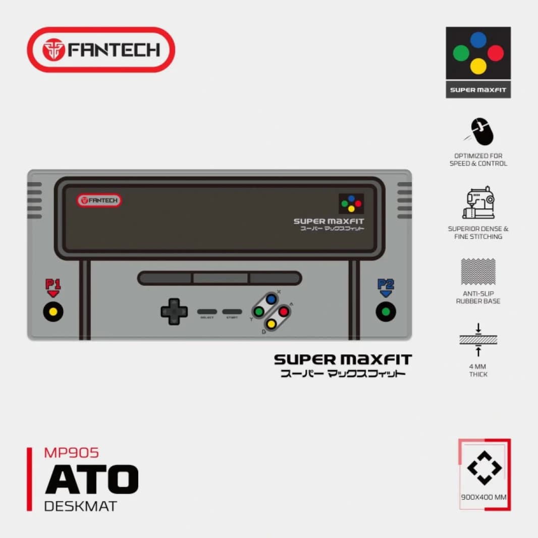 Fantech Ato Mp905 Super Maxfit Deskmat Mouse Pad