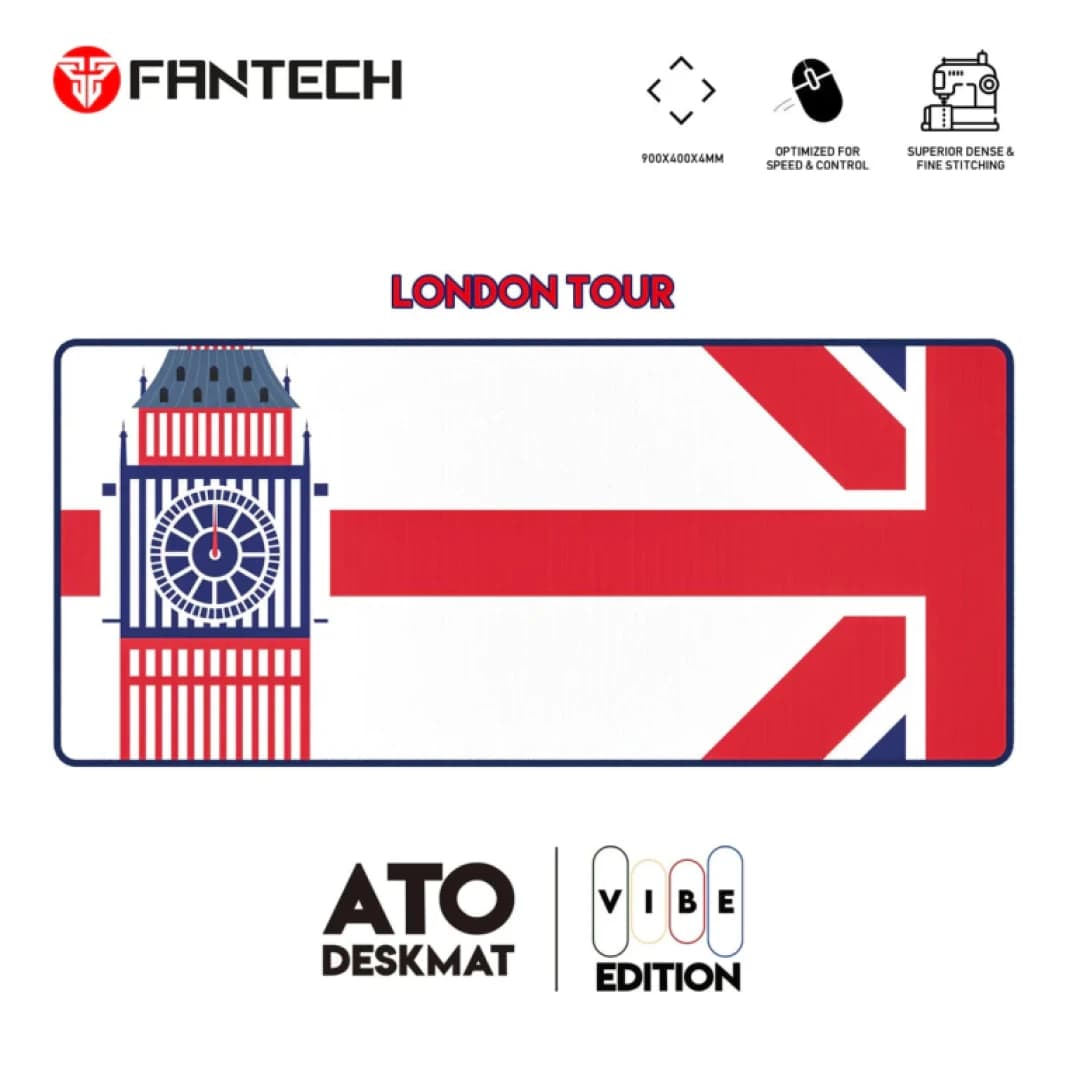 Fantech Ato MP905 Vibe Edition Desk Mat - London Tour