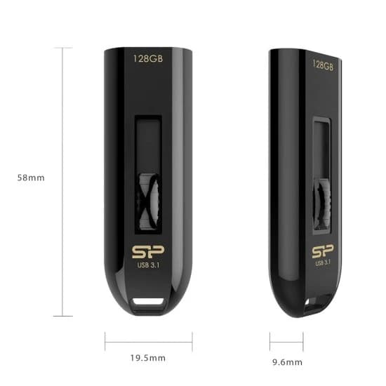 SILICON POWER BLAZE B21 128GB HIGH PERFORMANCE USB 3.2 GEN 1 FLASH DRIVE