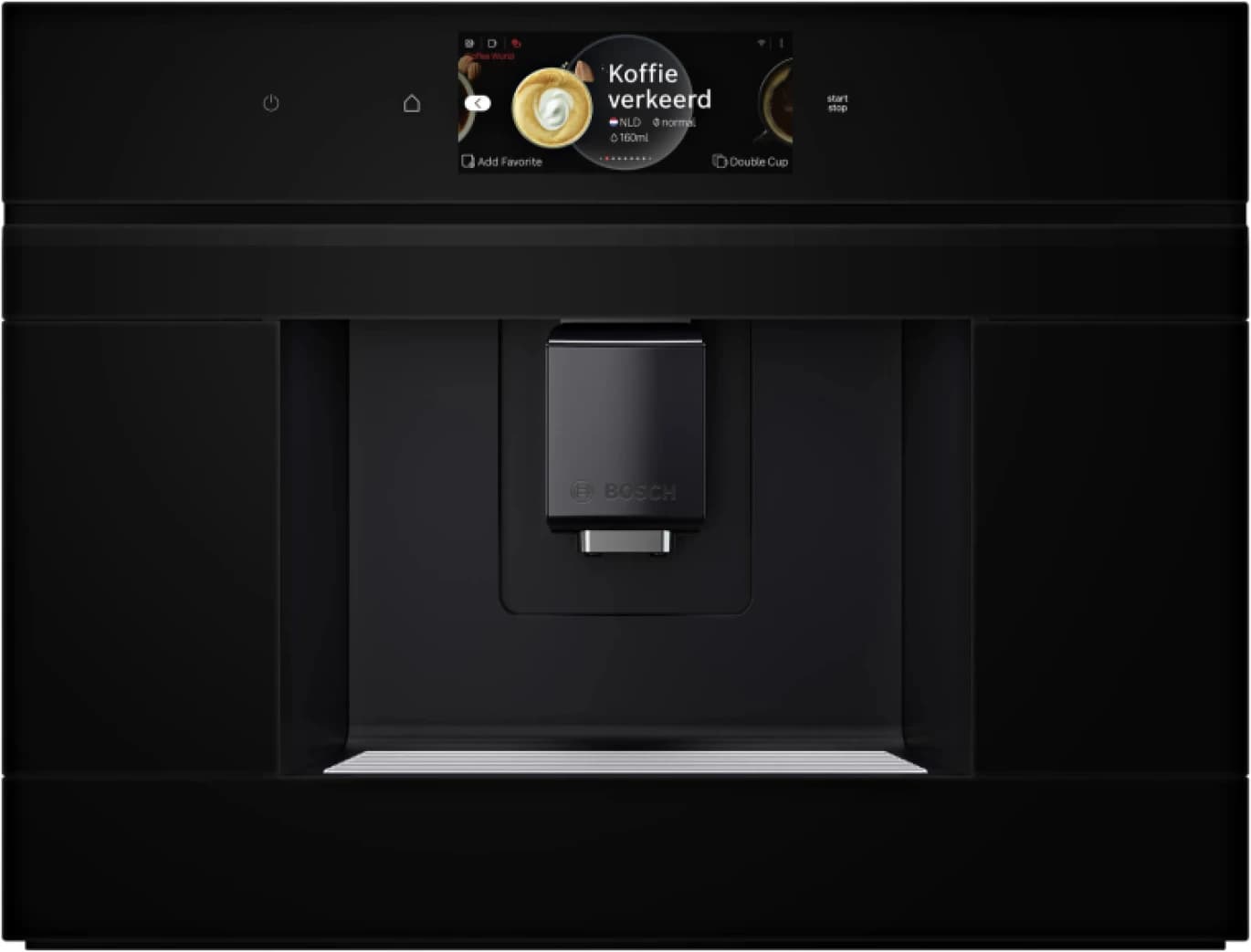 Bosch CTL7181B0 Serie 8 Built-In Fully Automatic Coffee Machine, Black, 1600W