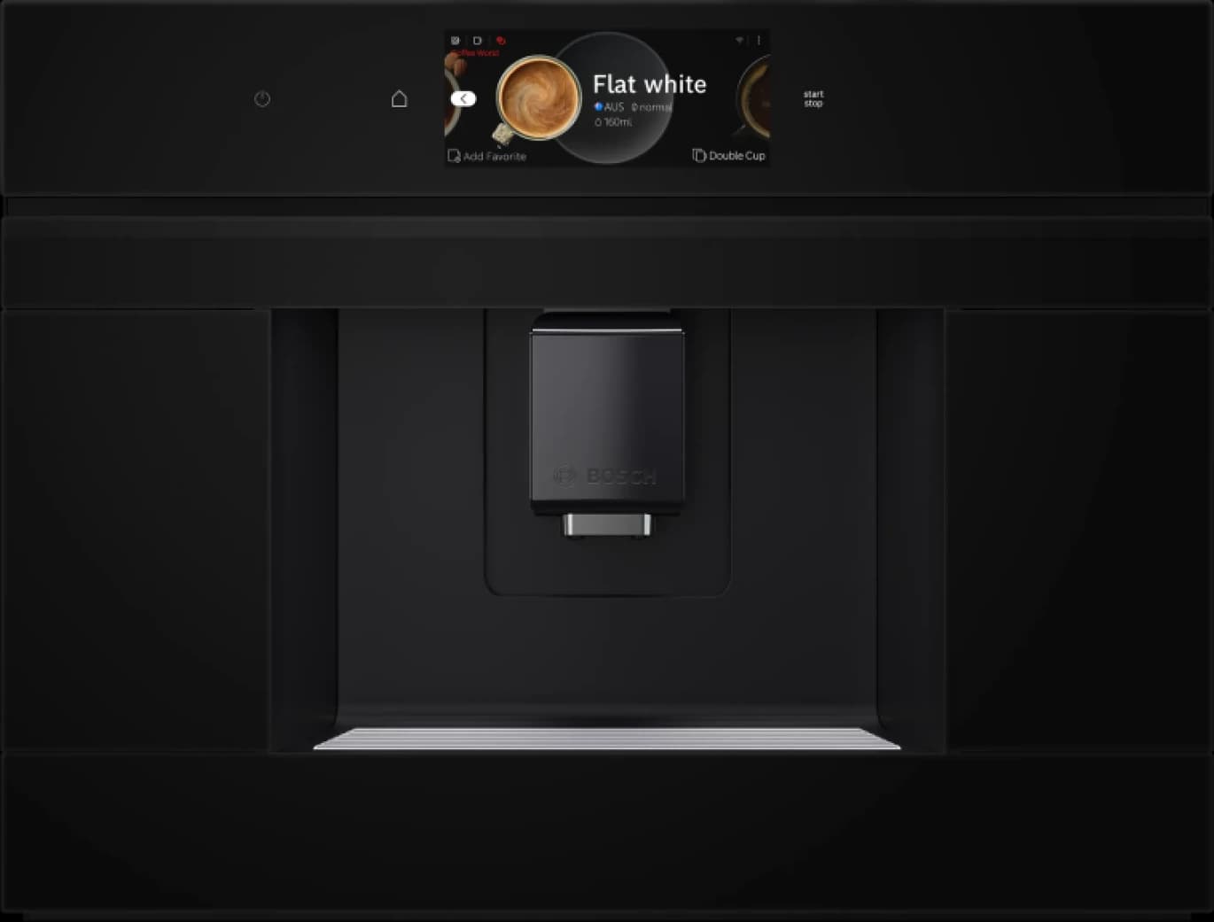 Bosch CTL7181B0 Serie 8 Built-In Fully Automatic Coffee Machine, Black, 1600W