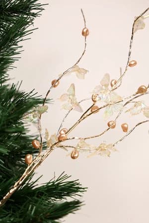 Christmas Tree Butterfly Spray
