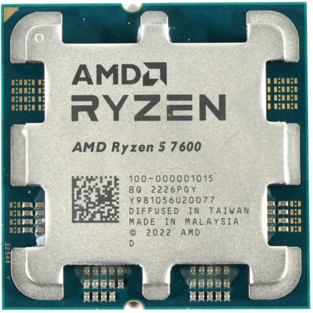 AMD Ryzen 5 7600 AM5 5.1GHz Zen 4 CPU Processor (Tray)