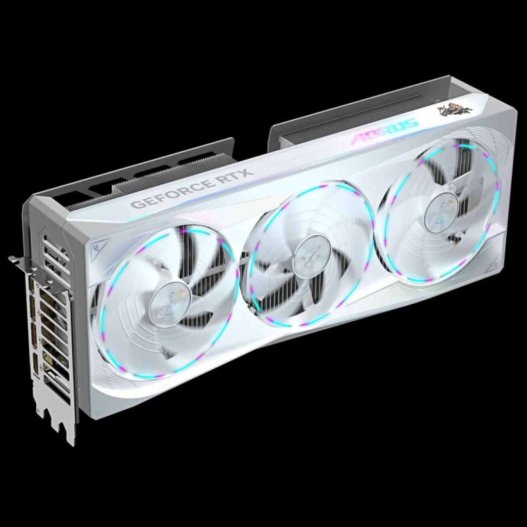 GIGABYTE AORUS ICE GeForce RTX 5080 MASTER 16G GDDR7 Graphics Card