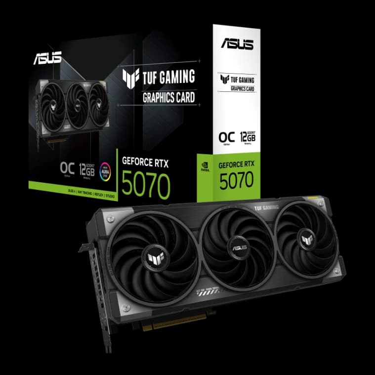 ASUS TUF RTX 5070 O12G Gaming - Graphics Card