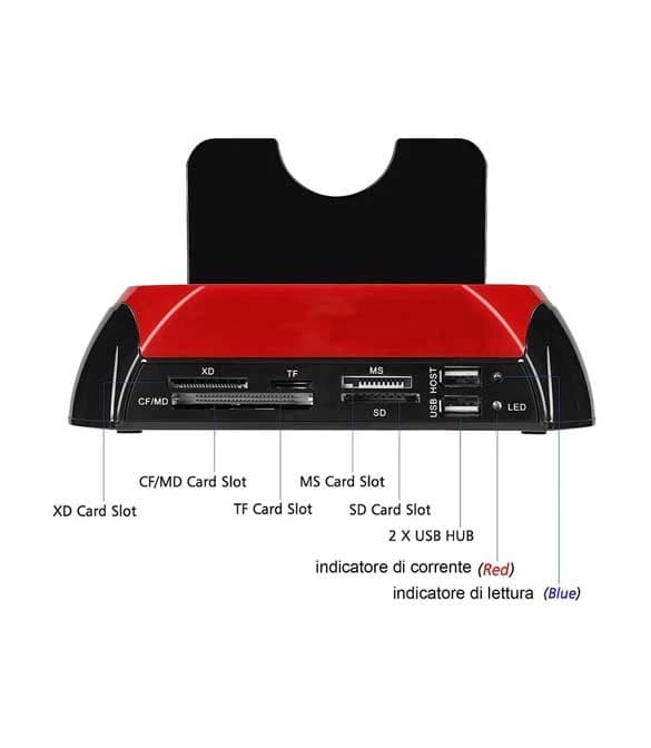 All in One IDE/SATA HDD Cloning Docking Station USB 3.0